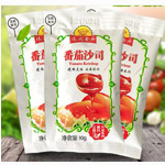 番茄沙司包裝機包裝樣品